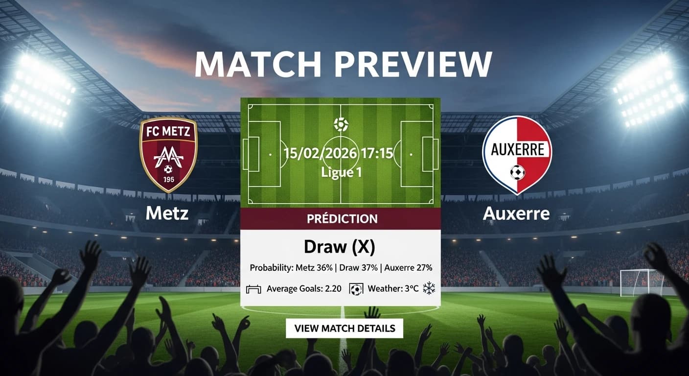 Metz vs Auxerre Preview & AI Prediction | Ligue 1
