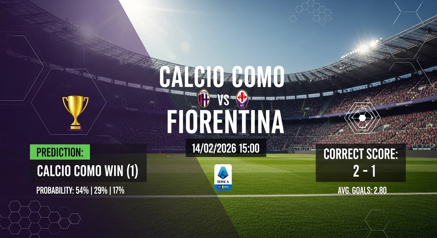 Calcio Como vs Fiorentina Preview & AI Prediction