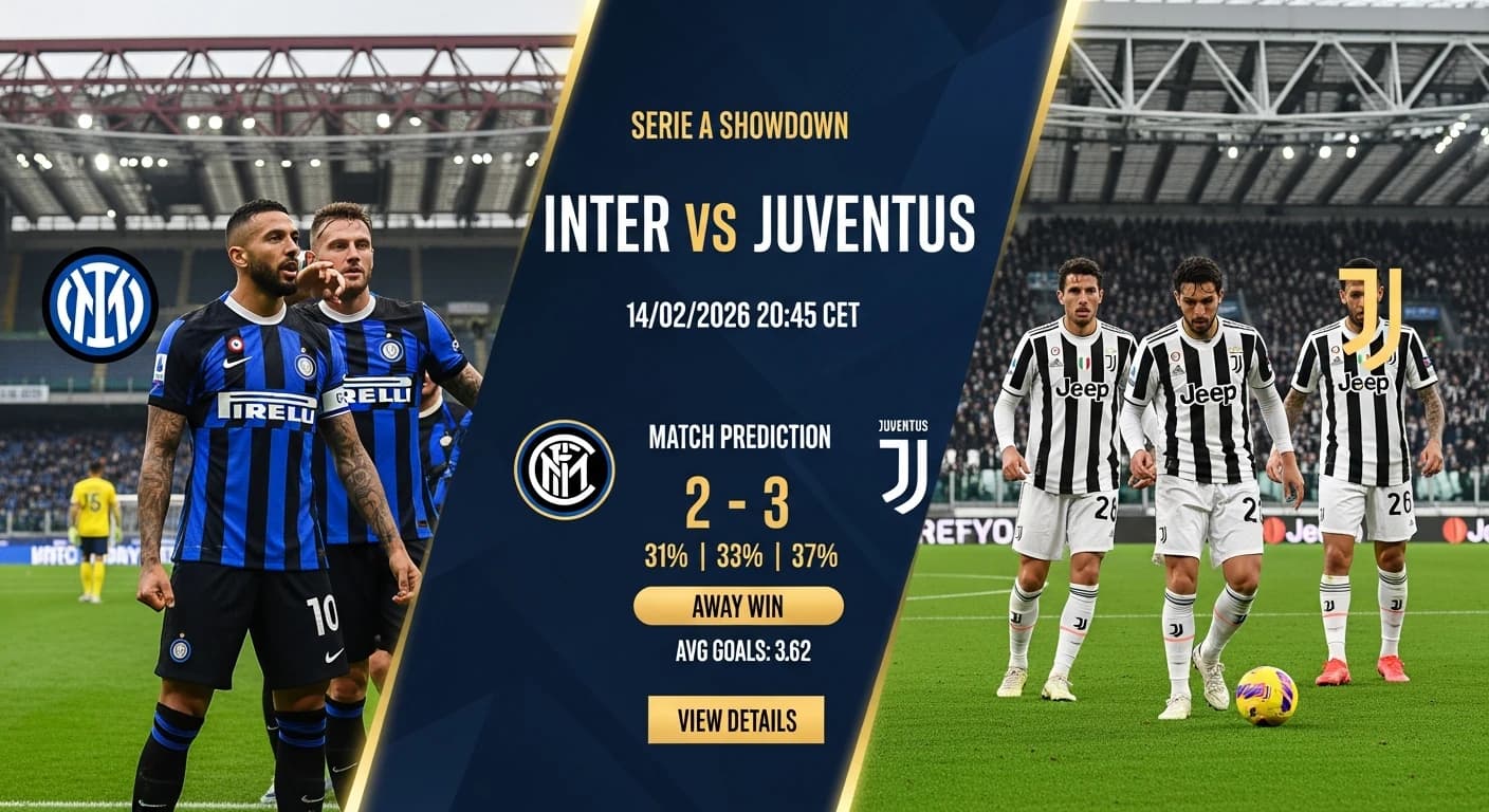 Inter vs Juventus Preview & AI Prediction