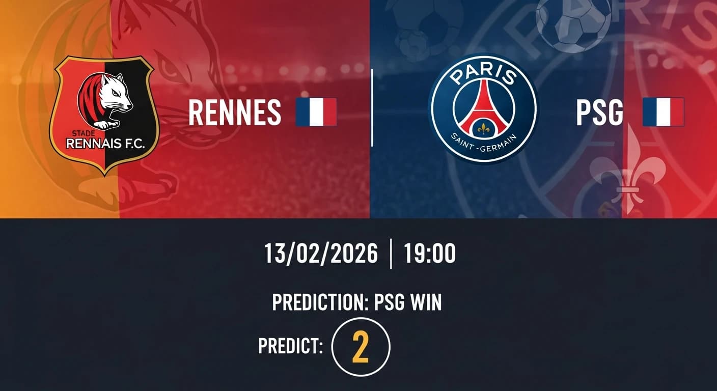 Rennes vs PSG Preview & AI Prediction | Ligue 1