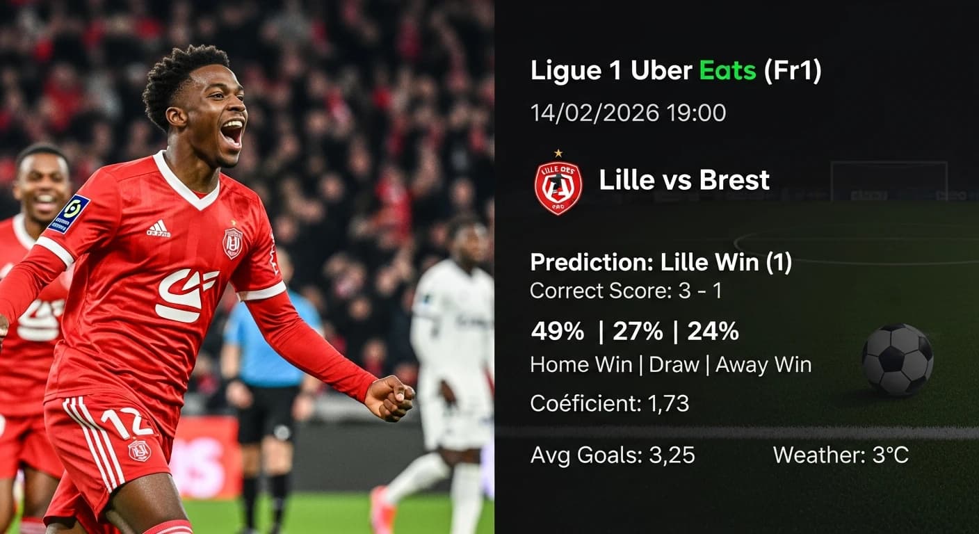 Lille vs Brest Preview & AI Prediction