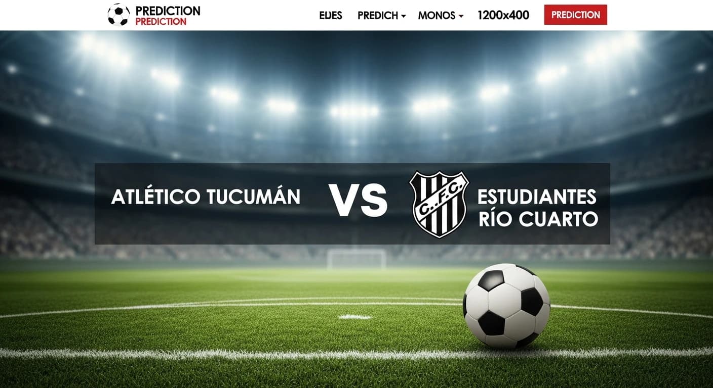 Atlético Tucumán vs Estudiantes Río Cuarto Preview & AI Prediction