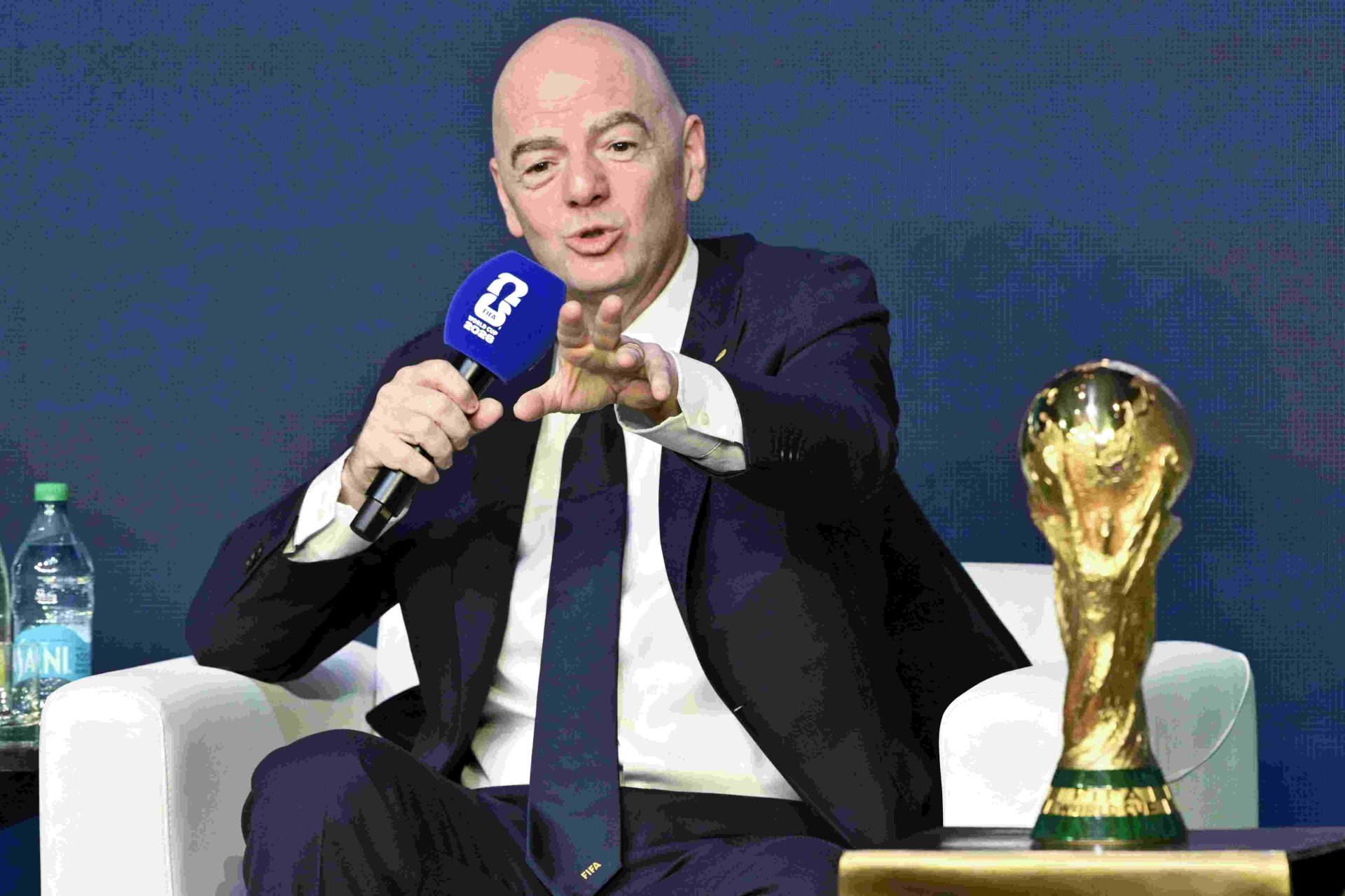 FIFA President Gianni Infantino addresses record ticket demand for the 2026 World Cup