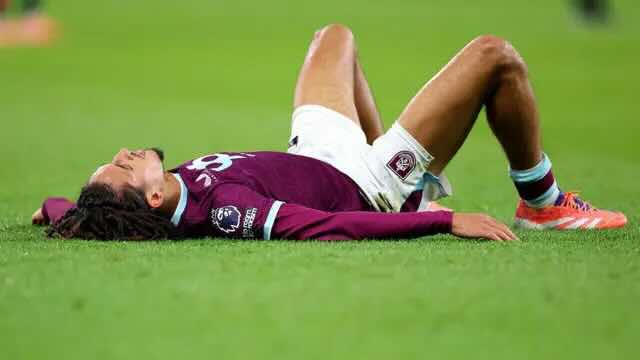 Burnley player looks dejected after a defeat, reflecting the pressure and form concerns ahead of Burnley vs Fulham at Turf Moor