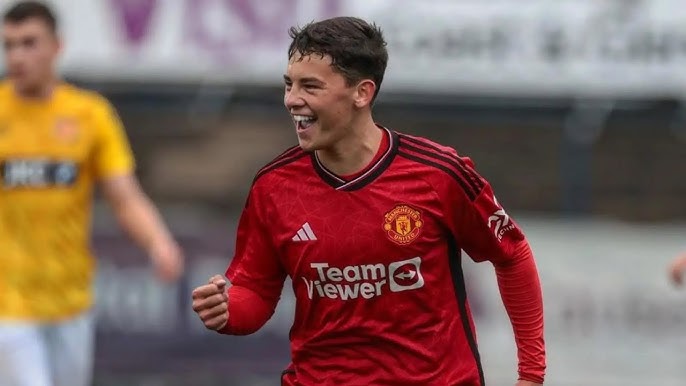 Shea Lacey, Manchester United’s rising teen