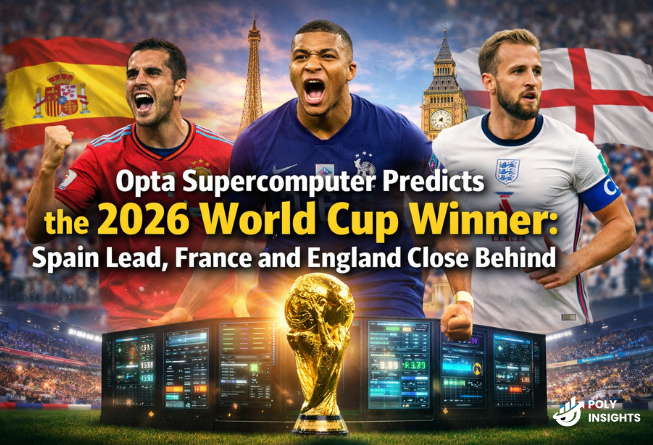 Opta Supercomputer 2026 World Cup Prediction: Spain Favored Over France and England